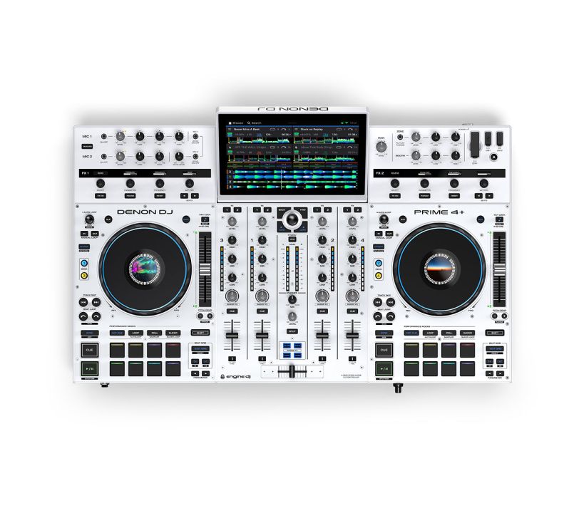 Denon DJ PRIME 4+ WHITE Special Edition