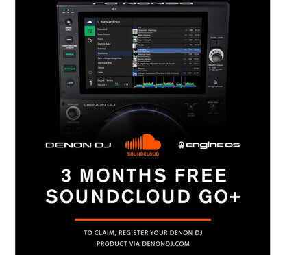 Denon DJ SC6000 Prime Standalone Professional DJ Media Player